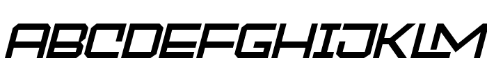 MOCKEJOEFONTSLANT Font UPPERCASE