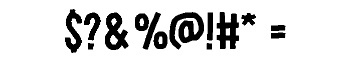 MONATA Font OTHER CHARS
