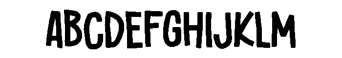 MONATA Font UPPERCASE