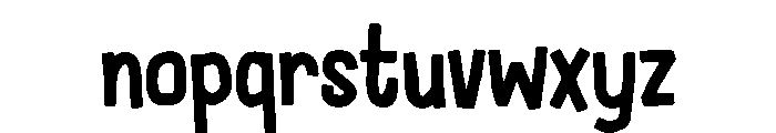 MONATA Font LOWERCASE