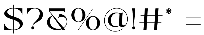 MONELOS Font OTHER CHARS