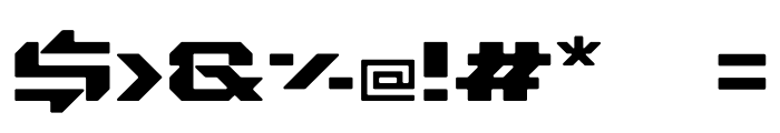 MONOWIRE Font OTHER CHARS
