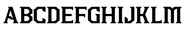 MONSTER FIGHTER Font UPPERCASE