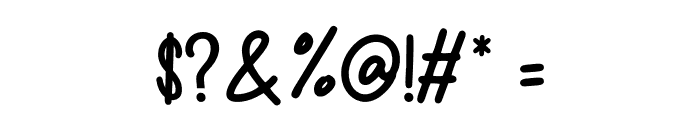 MONTURILOR Font OTHER CHARS