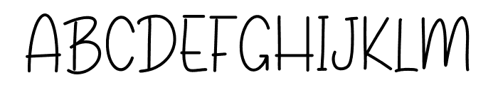MORNING NEIGHBOR Font UPPERCASE