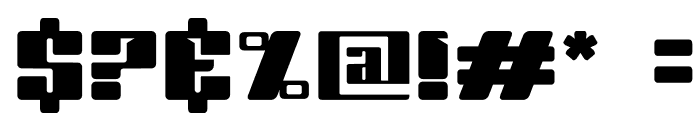 MORSPEED Font OTHER CHARS