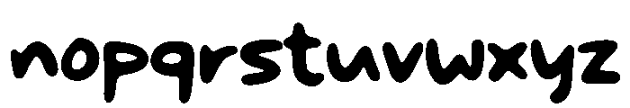 MORVEN Font LOWERCASE