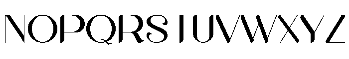 Moana Rainy Demo Font UPPERCASE