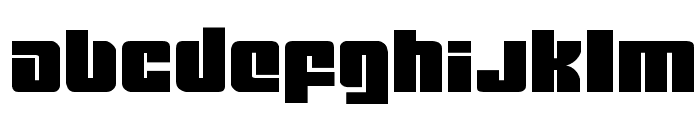 Mobile Infantry Expanded Font LOWERCASE