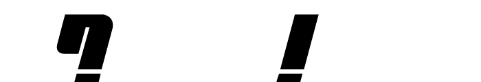 Mobile Infantry Font OTHER CHARS