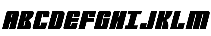 Mobile Infantry Font UPPERCASE