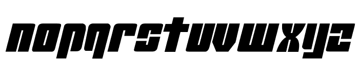Mobile Infantry Font LOWERCASE