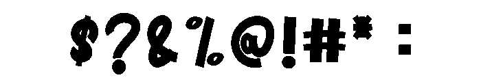 Mocca Font OTHER CHARS