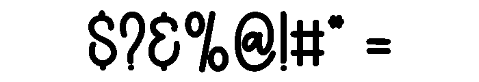 Mochacino Font OTHER CHARS
