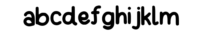 Mochihand Regular Font LOWERCASE