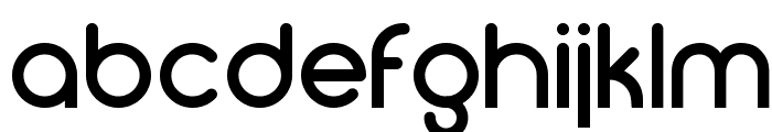 Mode G Regular Font LOWERCASE