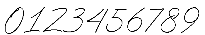 ModelistaSignature Font OTHER CHARS