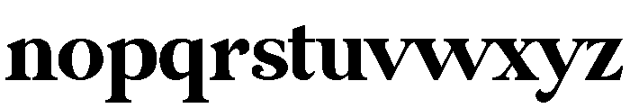 Modern Abstract Serif Font LOWERCASE