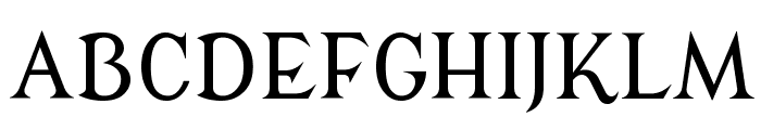 Modern Antiqua Font UPPERCASE
