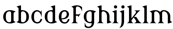 Modern Antiqua Font LOWERCASE