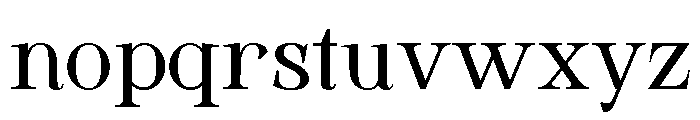 Modern Brush Style Serif Serif Font LOWERCASE