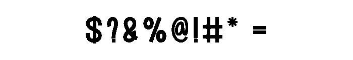 Modern Design Font OTHER CHARS