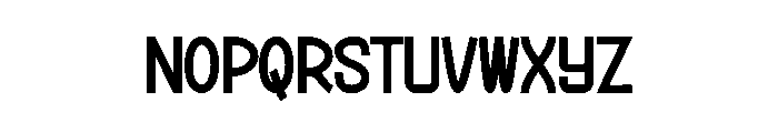 Modern Design Font LOWERCASE