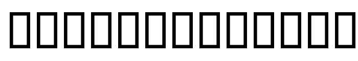 Modern II Font UPPERCASE