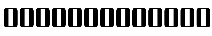 Modern III Font LOWERCASE