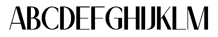 Modern Romance Regular Font UPPERCASE