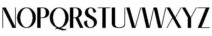 Modern Romance Regular Font UPPERCASE