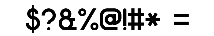 Modern Sans Serif 7 Font OTHER CHARS