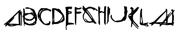 ModernSketch Font UPPERCASE