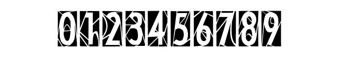 ModernStainedGlass Font OTHER CHARS