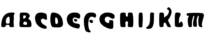 Moderno Font UPPERCASE