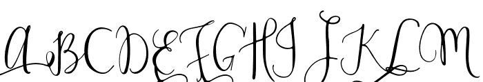 ModestyRegular Font UPPERCASE