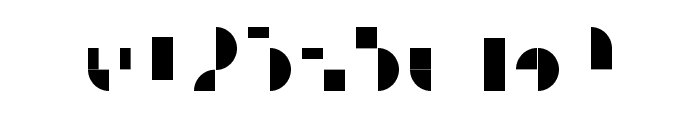 Modular III Font OTHER CHARS