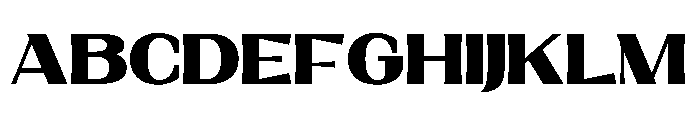 Mofiwe Font UPPERCASE
