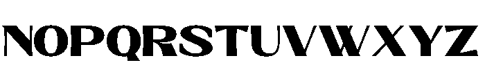 Mofiwe Font UPPERCASE