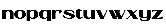 Mofiwe Font LOWERCASE