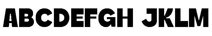 MogrelDEMO Regular Font UPPERCASE