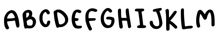 Mogugu Regular Font UPPERCASE