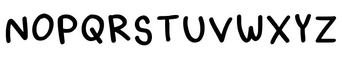 Mogugu Regular Font UPPERCASE