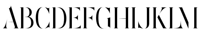 Moguine Serif PERSONAL USE Regular Font UPPERCASE