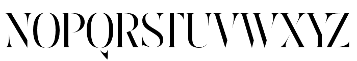Moguine Serif PERSONAL USE Regular Font UPPERCASE
