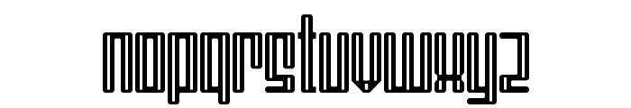 Mojo Inlay Regular Font LOWERCASE