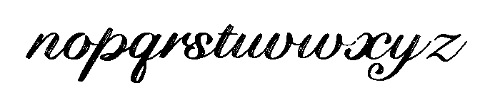 Mokaya Free Vertion Regular Font LOWERCASE