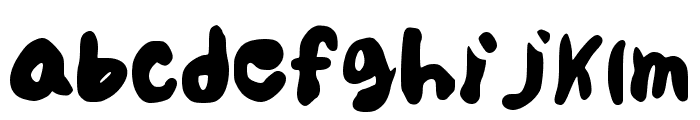 Molded Bold Jg Regular Font LOWERCASE