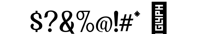 Mollas Regular Font OTHER CHARS