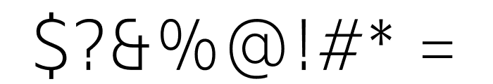 MollenPersonalUse-LightNarrow Font OTHER CHARS